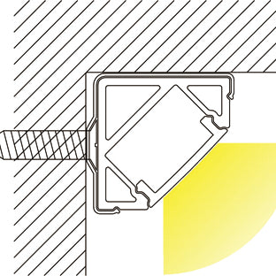 corner light pattern