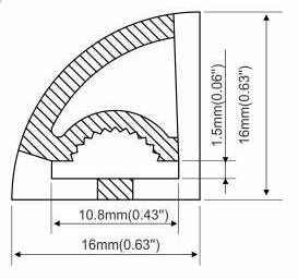 neon flex corner pattern