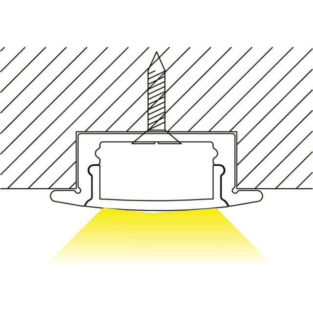 recessed micro housing pattern